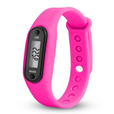 China High Quality LED Flashlight Tracker Sport Wristband Smart Band Wristband Sport Run Watches Silicone Pedometer for sale