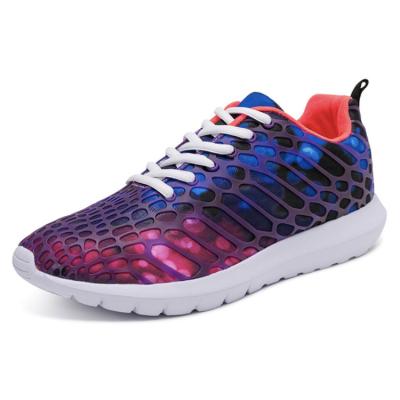 China Colorful Anti-slippery Lace Up Outdoor Sneakers Multi Size Boys Girls Sports Shoes For Walking for sale