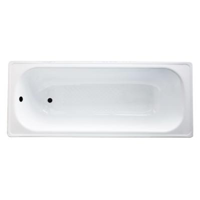 China Long Use Cheap Enamel Enclosed Steel Bathtub for sale