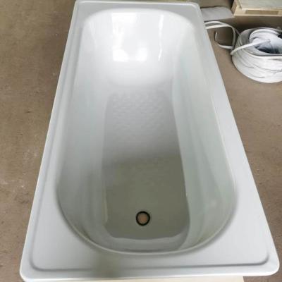 China Embedded Economic Ordinary Iron Stainless Steel Bathtub for sale