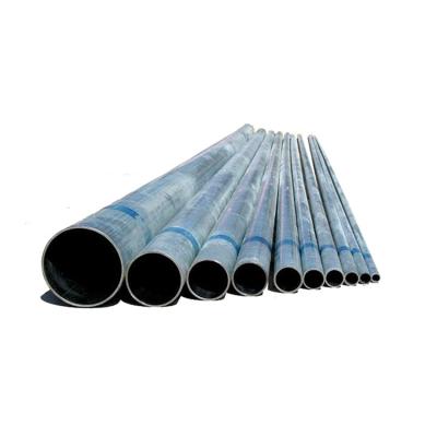 China Making Pipes Galvanized Steel Pipe Galvanized Tube Hot Dipped Galvanized Round Steel Pipe For Construction for sale