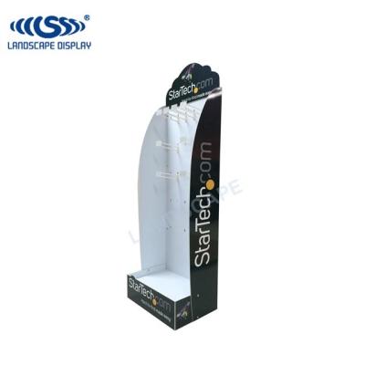 China knockdown pvc foam board ribbon display/forex hanging display stand/phone accessory display for sale