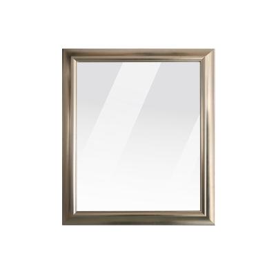 China Eco-friendly decorative wall mirror high quality rectangular plastic framed mirrors decorative wall for living room for sale