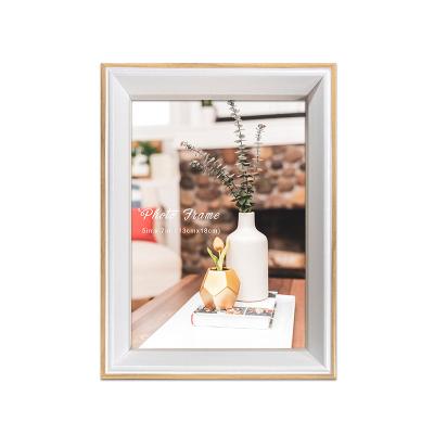 China Simple home decor nordic table decoration 5x7 decorative inch wooden sexy photo frame for sale