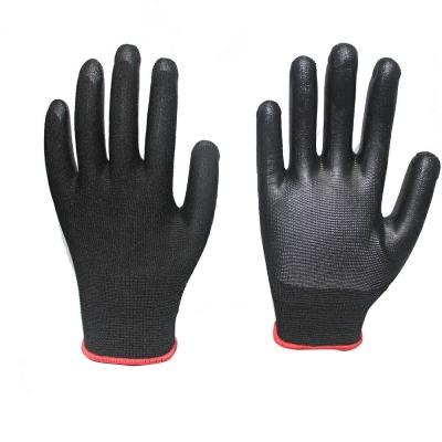 China Industrial Smooth Nitrile Coated Protective Construction Work Safety Nitrile Palm Outdoor Industrial Gloves for sale