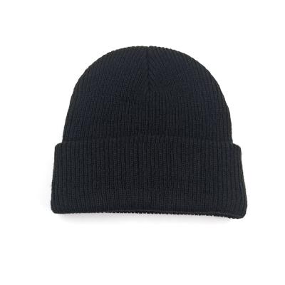 China COMMON best price autumn winter solid color knitted men's and women's winter classic warm warm hat for sale