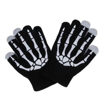 China Touch Screen Excellence Quality Noctilucence Touch Screen Super Comfortable Worming Fit Magic Gloves for sale