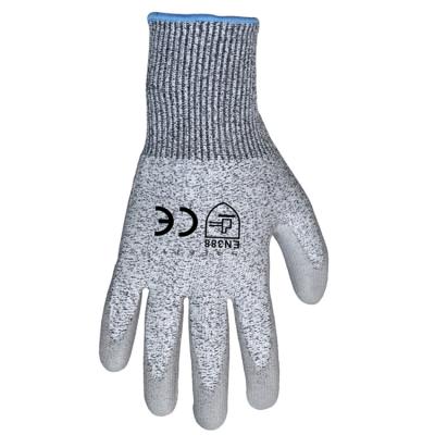 China SANSHOU Industrial Cut 5 Manufacturers Sandy Coated Working Safety Glove Anti Heavy Duty Level Construction for sale