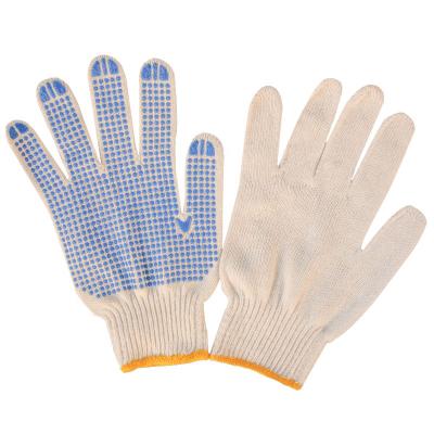 China Factory PVC Dot Safety Gloves Mechanic Gloves Anti Impact Work Gloves Industrial Safety Work for sale