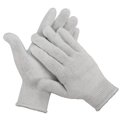 China Construction Work Industrial Cheap High Quality Working Cotton Knitted Construction Protective Gloves for sale