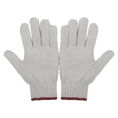 China Good Price 10 Gauges Industrial Natural White Cotton Protective Industrial Gloves Garden Work Gloves for sale