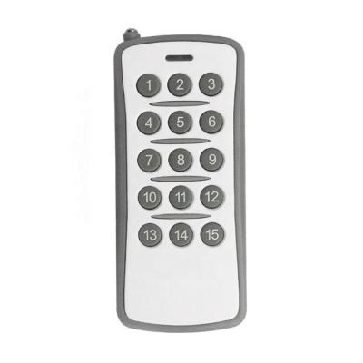 China Touch Switch Long Distance 433MHZ 15 Keys EV1527 Learning Code Medium Power RF Wireless Remote Controller for sale