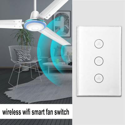 China Used for Homes Ceiling Fan Touch Switch Smart Timer and Speed ​​Control of Products Compatible with Alexa and Google Home for sale