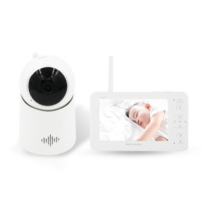 China PAN-TILT Baby Monitor HD 5inch LCD Night Vision Video Baby Monitor for sale