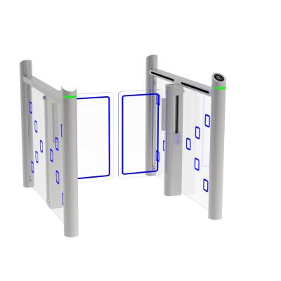 China Supermarket High Speed ​​Control Automatic Parking Mechanism Two Motion School Swing Barrier Turnstile Swing Barriers for sale