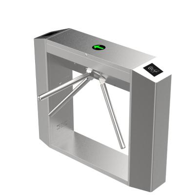 China Portable Vertical Ozak Sivananda Tripod Rfid Turnstile with Integrated Siren for sale