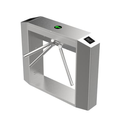 China Integrated Siren Station Train Tripod Pedestrian Rfid Access Control System Turnstile for sale