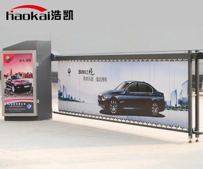 China Car park ; New Design Pedestrian Automatic Remote Control Boom Automatic Gate Sensor Advertising Traffic Parking Barrier Gate Price for sale