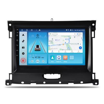 China Android 12 SDK Car Radio GPS Navigation DVD Player Stereo Multimedia System For Ford Ranger 2016 2017 2018 2019 2020 for sale