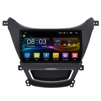 China Android 12 SDK Car Radio GPS Navigation DVD Player Stereo In-Dash Head Unit Multimedia System For Hyundai Elantra 2012 2013 2014 for sale