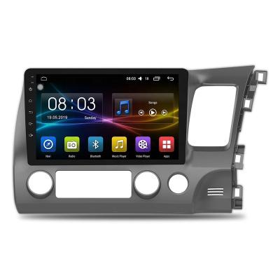 China Android 9.0 SDK Car Radio GPS Navigation DVD Player Stereo Multimedia System For Honda Civic 2006 2007 2008 2009 2010 2011 for sale