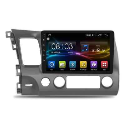 China Android 12 SDK Car Radio GPS Navigation DVD Player Stereo Multimedia System For Honda Civic Right Handed 2006-2011 for sale