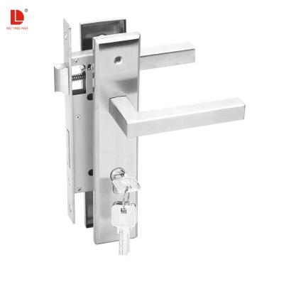 China WUYINGHAO modern high quality front door handles and locks in china with lock for sale