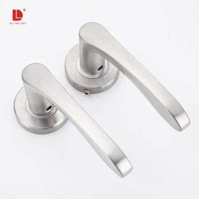 China WUYINGHAO Modern High End Hot Sale Stainless Steel Lever Type Door Handle for sale