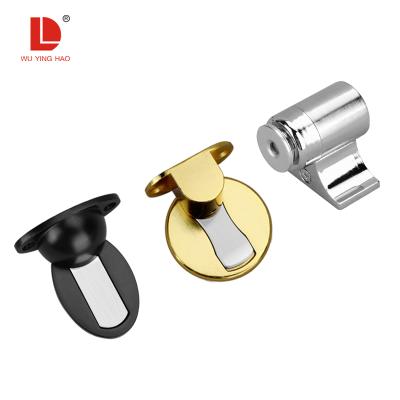 China WUYINGHAO modern door suction invisible anti-collision zinc alloy magnetic door stopper holder for sale