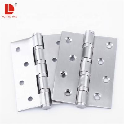 China WUYINGHAO 4 Inch Modern High Quality Satin Color Heavy Duty Metal Stainless Steel Door Hinge for sale