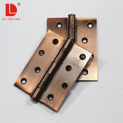 China WUYINGHAO Modern Furniture Hardware AC Color Stainless Steel Antique Bronze Door Hinge for sale