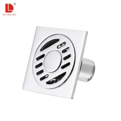 China WUYINGHAO Stainless Steel Floor Drain Durable Smell Proof Bathroom 98mm*98mm for sale