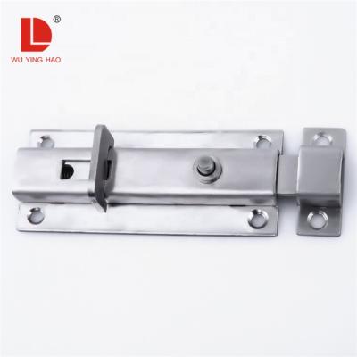 China WUYINGHAO Modern Door Security Spring Latch Automatic Barrel Bolt With Press Button for sale