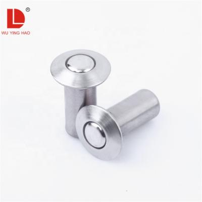 China WUYINGHAO High Quality Stainless Steel Dust Proof Strike Stainless Steel Dust Plug For Door for sale