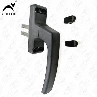 China BE18 Gray Handle Set Window Handle Modern Dark Latch Multipoint Window Handle for sale