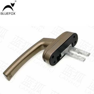 China Modern Casement Window Two Point Lock Accessories Door And Window Handles Aluminum Window Handle for sale