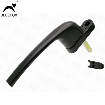 China External Drive Modern Plastic Steel Black Wholesale Casement Aluminum Window Handle for sale