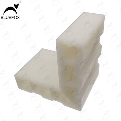 China Modern BLUE FOX 17*42 ABS ABS White Door And Window Corner Code Plastic Corner Brace for sale