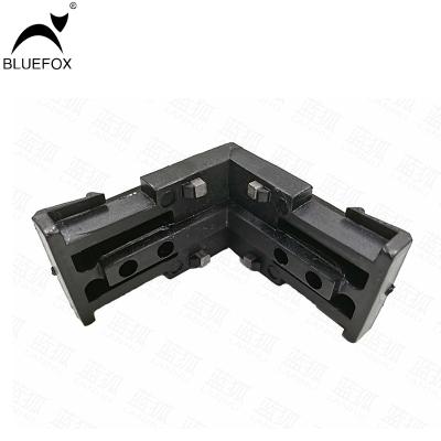 China H062 Modern BLUE FOX Push Pull Plastic Corner Brace 120 Degree Corner Braces Code for sale