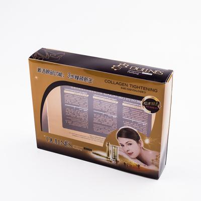 China Skin Care Set Recyclable Custom Printing PET PVC PP Acetate Cosmetic Plastic Packaging Box for sale