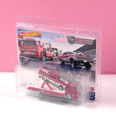 China Gift & Plastic PVC Clear Wrap Case Toy Car Hot Wheels Protector Craft Factory Customs Seal for sale