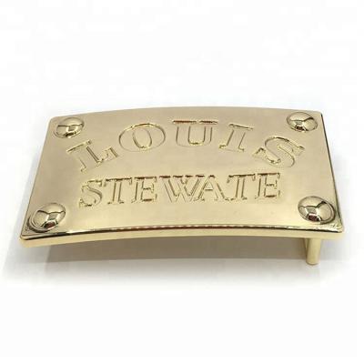 China Color Keeps Long Hour Logo Metal Belt Buckle Custom Engraved High Quality Western Zinc Alloy For Men for sale