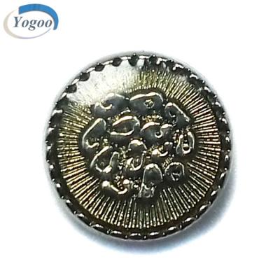 China Sustainable Chinese Factory Luxury Epoxy Jeans Button Custom Metal Rivets Buttons For Bags / Jackets for sale