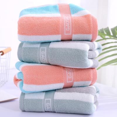 China Custom Safe For Kids Any Size And Printing Of Microfiber Sports Towel Jacquard Soft Quick Dry Face Cleansing Towel for sale