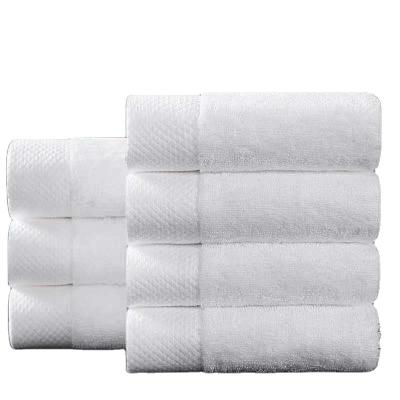 China Wholesale Towel 100% Toalla Cotton Towel Luxury Hotel Spa Luxury Towel White Real Cotton Bath Towel Embroidery Kids Safe for sale