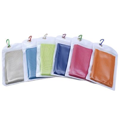 China Child Safe Customized Microfiber Sports Cold Towel Magical Sports Travel Outdoor Ice Cooling Cold Towel for sale