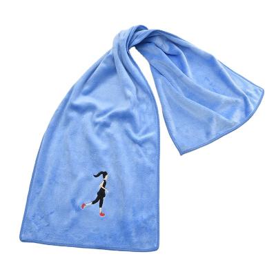 China Wholesale Kids Safe Sweat Absorbing Custom Printed Microfiber Sports Fitness Towel Gym Towel for sale