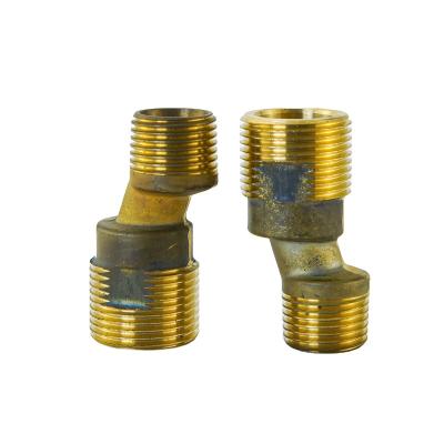 China Multifunction Support Ectopic 90degree/45degree Nipple For Brass Tubing Or Sanitary With High Pressure for sale