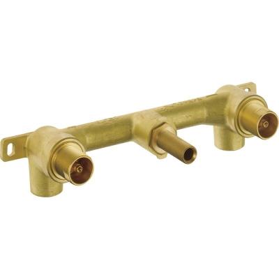 China Without Threaded Valve Slide Bar Wall Mount Bathroom Faucet for sale