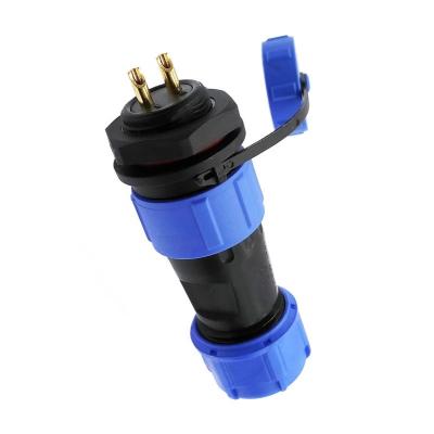 China SP1710 SP1712 connector lock nut socket ip68 2 pin aviation standard sp17 3pin 4pin 5pin 7pin 9pin connectors in stock for sale